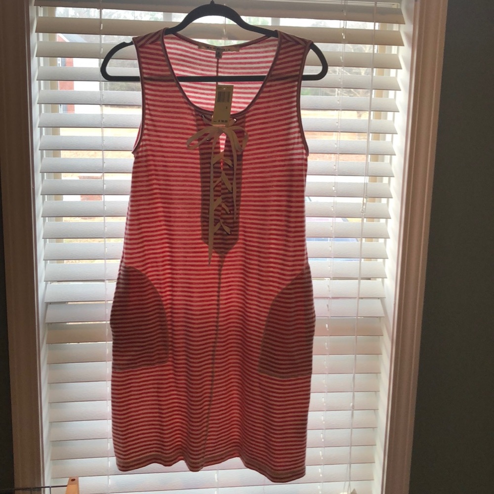 Striped Sporty Dress by Max Studio